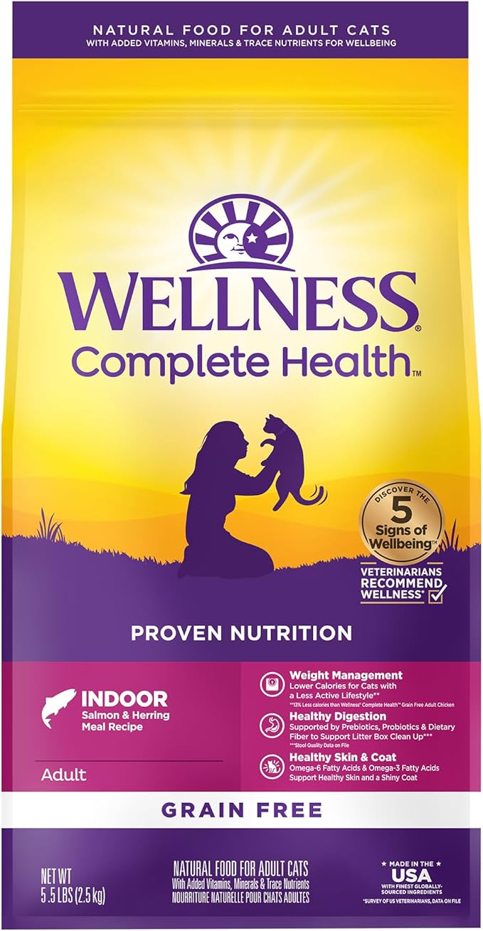 Wellness Complete Health Adult Dry Cat Food by WellnessNaturalPetFood