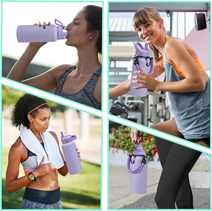 Insulated Water Bottle 32 oz - - Image 8