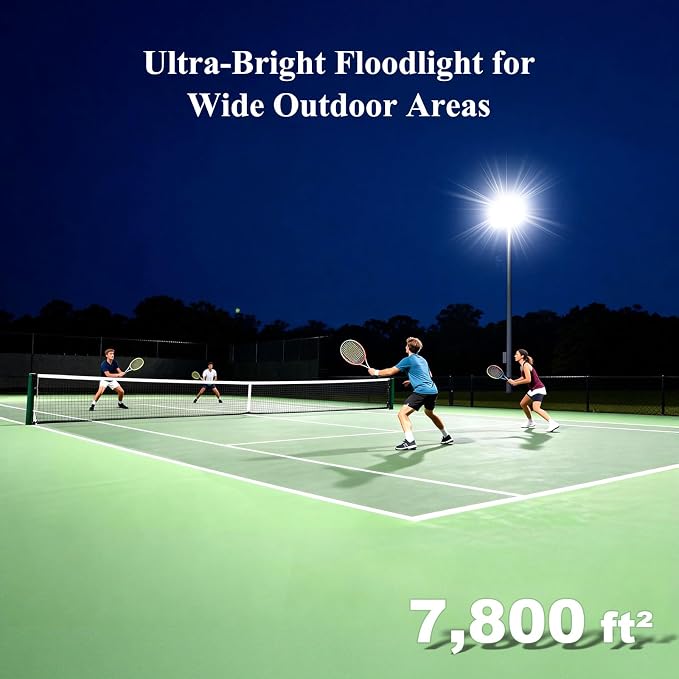 42000LM LED Parking Lot Light, 3 Pack 100W Stadium Light - Image 4