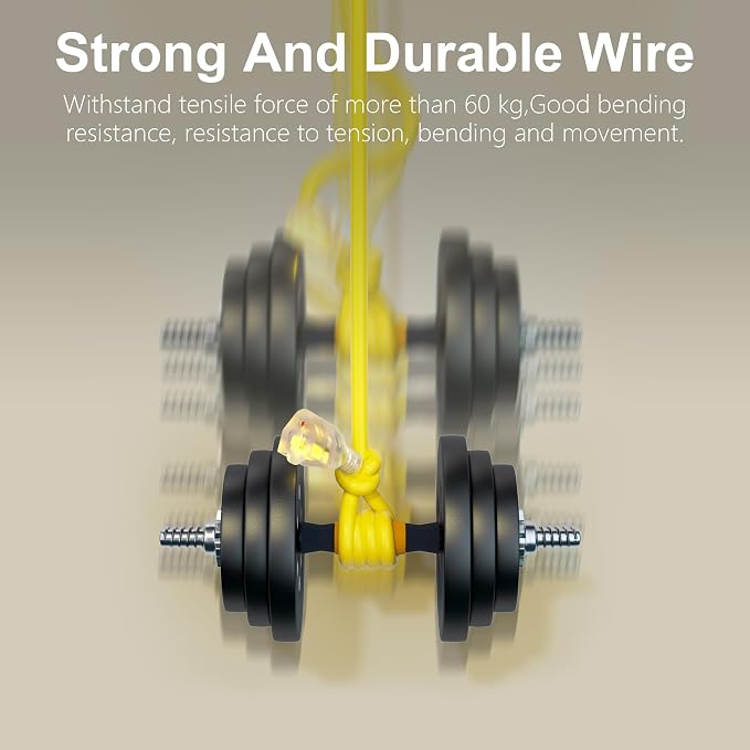 HUANCHAIN 50 ft 2 Pack 14/3 Gauge Heavy Duty Outdoor Extension Cord Waterproof - Image 4