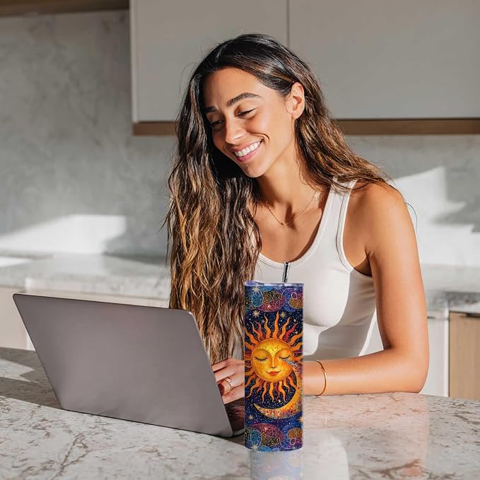 Firmiso 20 oz Tumbler | Skinny Insulated Travel Mug - Image 7