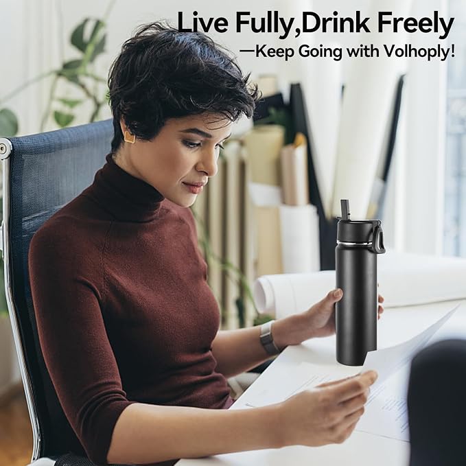 Volhoply 24oz Insulated Water Bottle - Image 7