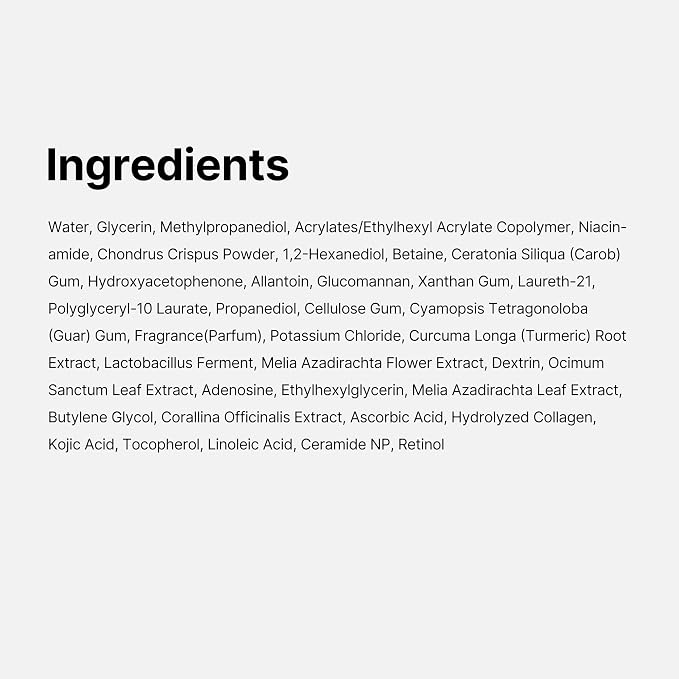 medicube Jelly Gel Mask with Brightening Kojic Acid Turmeric | Overnight Face - Image 7