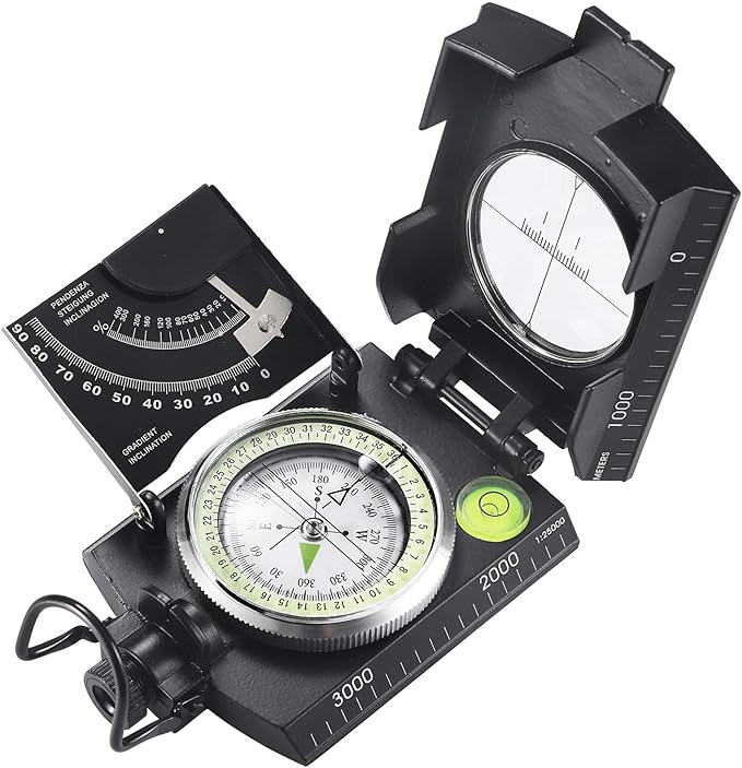 Eyeskey Multifunctional Military Sighting Navigation Compass by Eyeskey