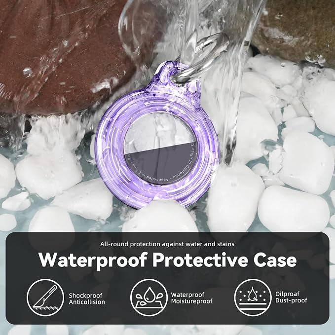 for Apple AirTag 2nd & 1st Gen, Waterproof Case - Image 2