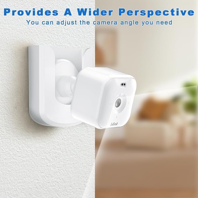 No Drill No Screw Blink Mini Camera Mount, Strong Adhesive Camera Wall Mount - Image 5