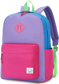VASCHY Lightweight Backpack for School, Water Resistant Classic Bookbag by Vaschy
