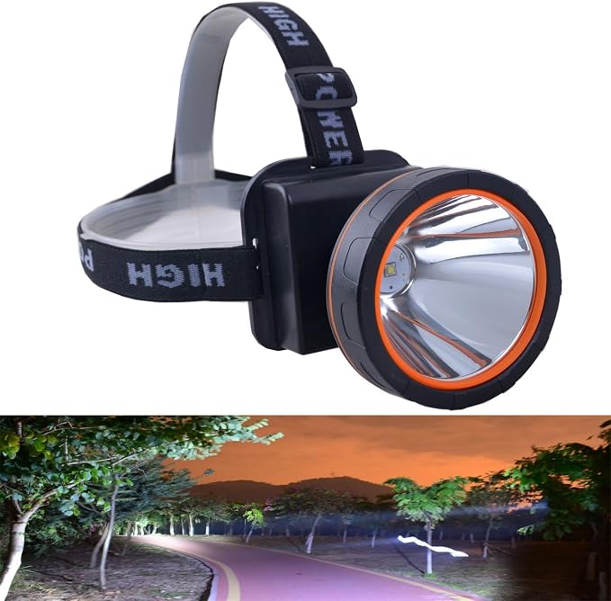 LED Headlamp Torch Outdoor Rechargeable Bright Flashlight Headlight - Image 5