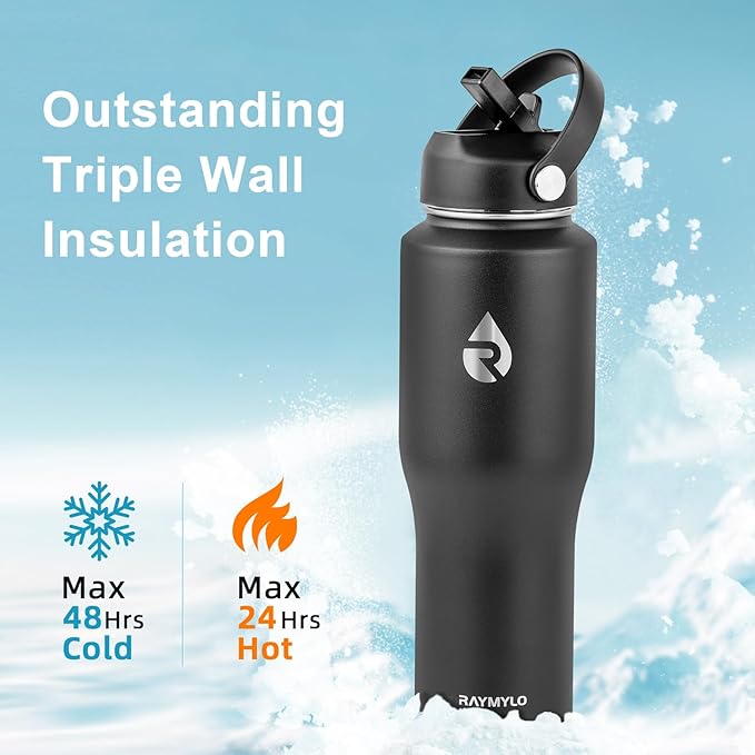 RAYMYLO 32 oz Insulated Water Bottle - Image 3