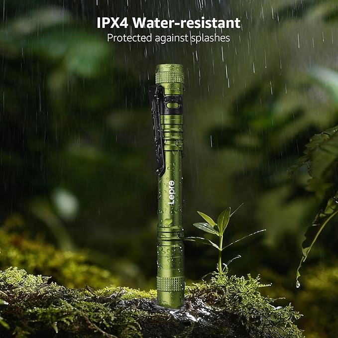 Lepro LED Pen Flashlights, Lightweight, Waterproof Pocket Flashlight - Image 4