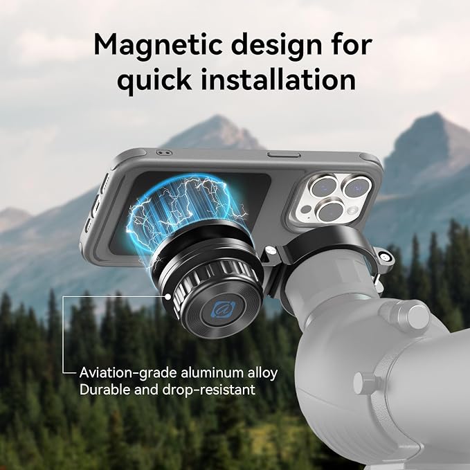 APEXEL Magnetic Telescope Phone Adapter - Image 2