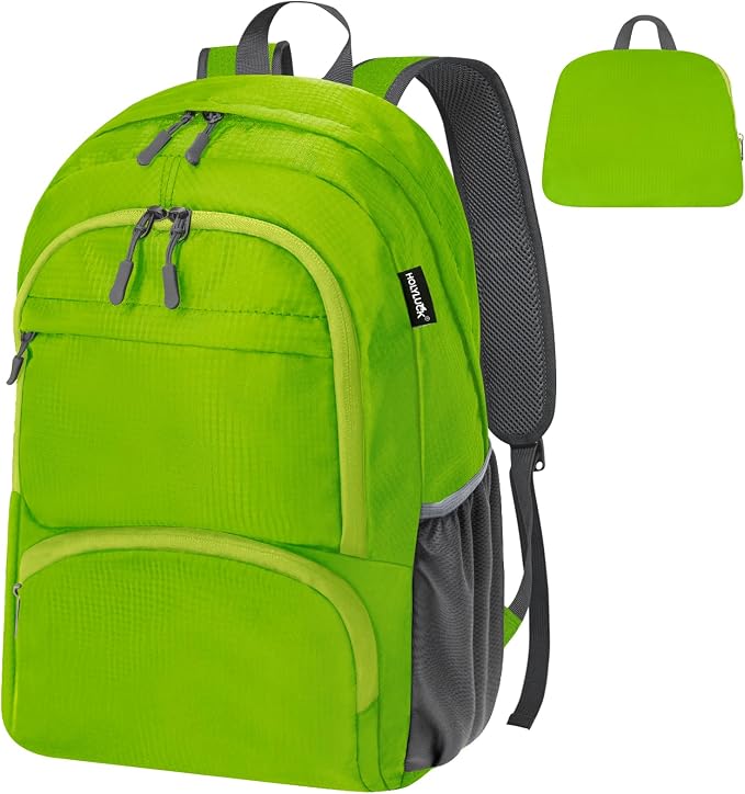 HOLYLUCK 20L Lightweight Packable Hiking Daypack Foldable Backpack by holyluck