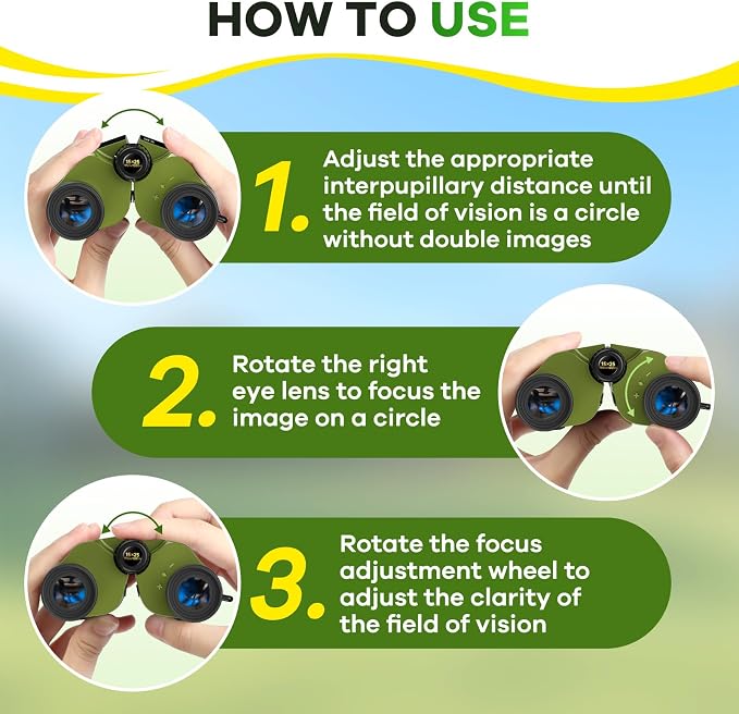 Compact Binoculars for Adults and Kids - Image 7