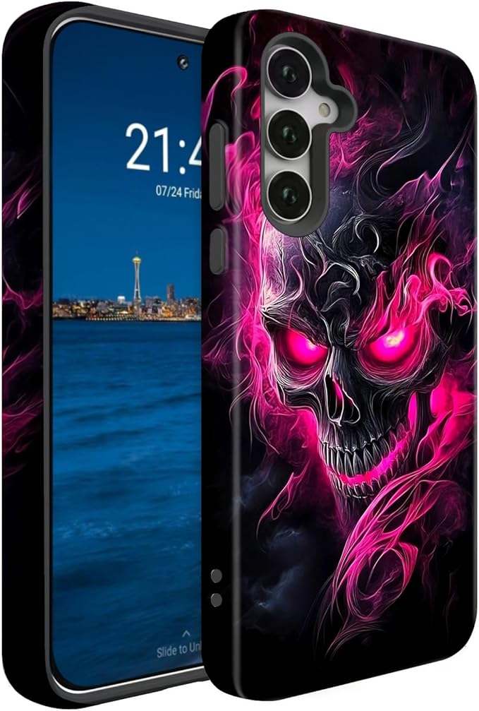 Compatible for Samsung Galaxy A16 5G Case, Dual Layer Heavy Duty 2 in 1 by BSMOSPER