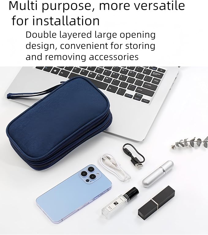 Electronic Organizer Travel Cable Accessories BagPouch Portable Waterproof - Image 4