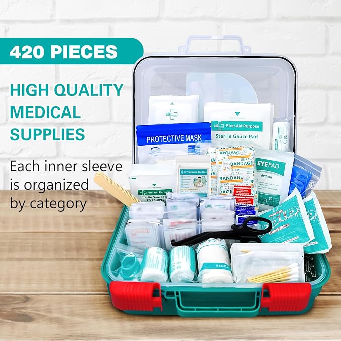 General Medi 420 Pieces Professional First Aid Kit - Image 3
