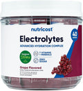 Nutricost Electrolytes Complex, Grape Flavored, 40 Stickpacks by Nutricost