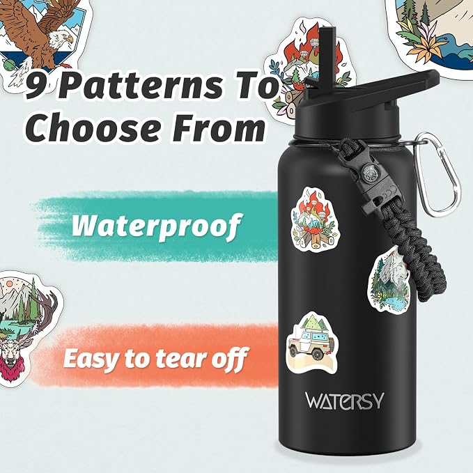32oz Insulated Water Bottle, BPA Free&Leak Proof, Stainless Steel Water Flask - Image 4