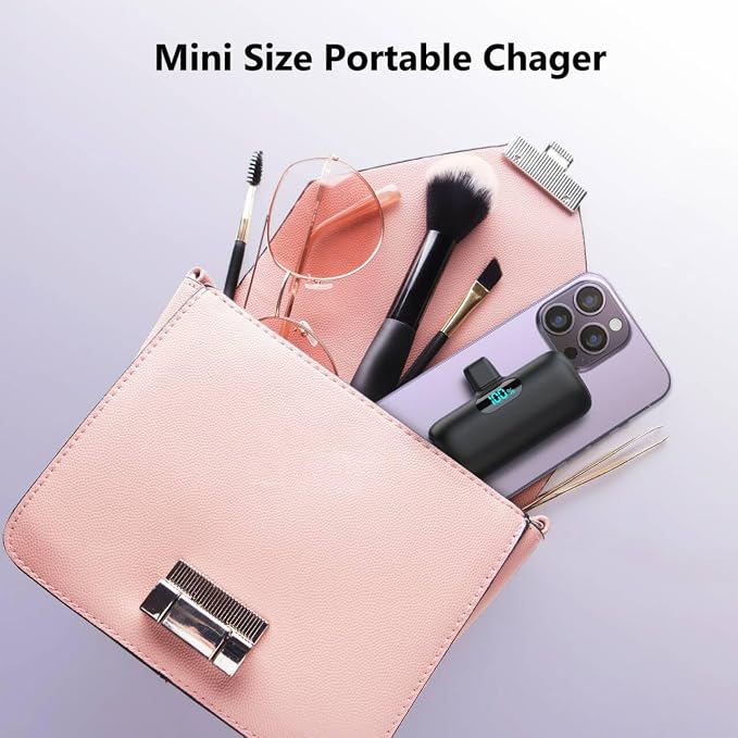 Portable Charger for iPhone 17/16/15, Mini Power Bank 5000mAh PD USB C Portable - Image 5