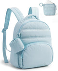 BAGSMART Small Backpacks for Women, Lightweight Puffer Mini Backpack Purse by BAGSMART