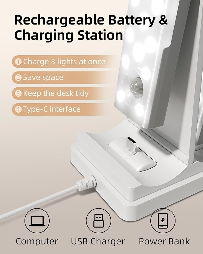 EZVALO 3-Pack Under Cabinet Lighting - Image 7