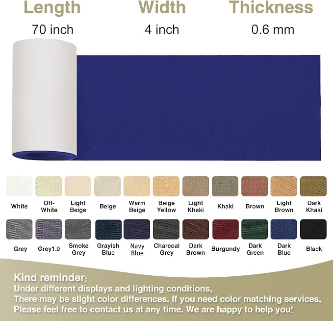 Gheeidau Canvas Repair Tape 4×70 Inch Waterproof Self-Adhesive Fabric Repair - Image 4