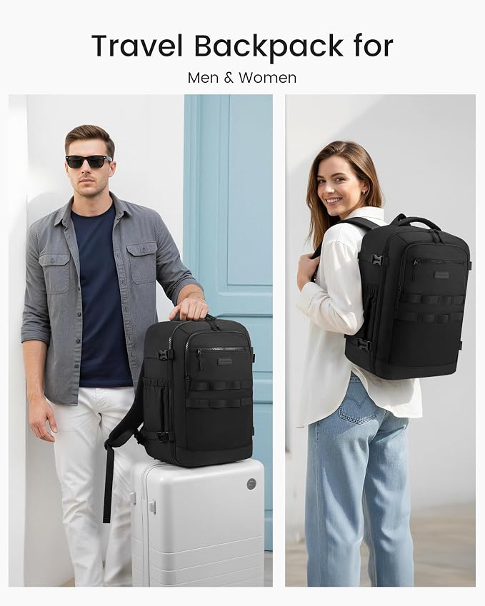 LOVEVOOK 40L Travel Backpack for Women & Men, TSA Approved Carry On Backpack - Image 6