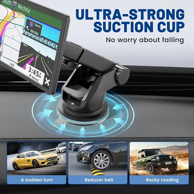 EWAY GPS Windshield Dashboard Mount - Image 5