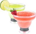 HOST FREEZE Margarita Cocktail Glasses, Frozen Cup Double Wall Insulated by HOST