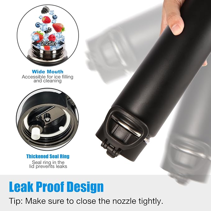 Volhoply 24oz Insulated Water Bottle - Image 4