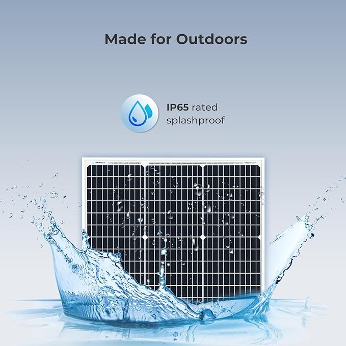 Renogy Solar Panel 50 Watt 12 Volt, High-Efficiency 50W Solar Panel - Image 5