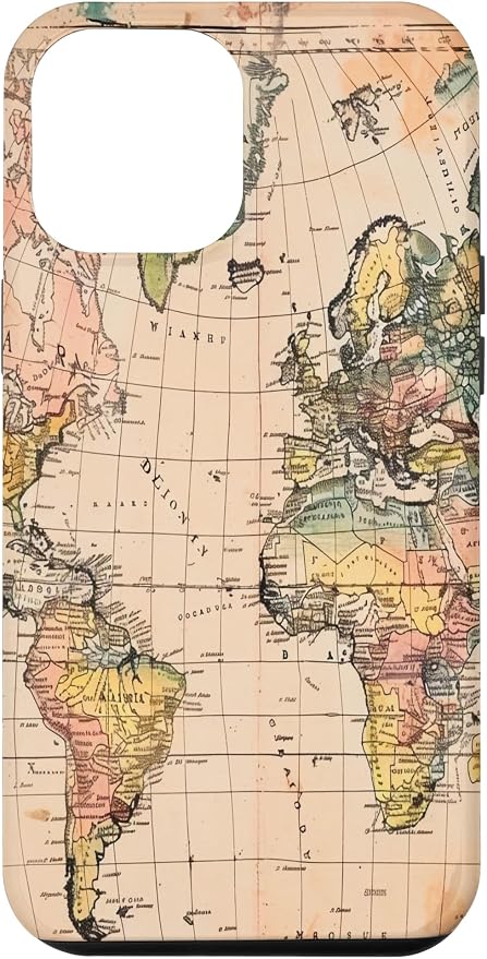 World Map, Old Map of the World Case by Unknown