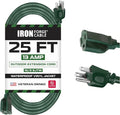 Iron Forge Cable Weatherproof 25 Ft Outdoor Extension Cord by IronForgeCable