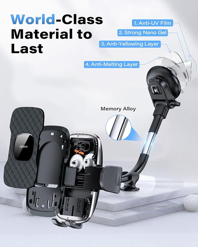 1Zero Solid Car Truck Phone Mount Holder - Image 6