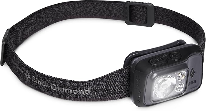 BLACK DIAMOND Spot 400-R Rechargeable Headlamp | 400 Lumens, Dimmable | by BlackDiamondEquipment