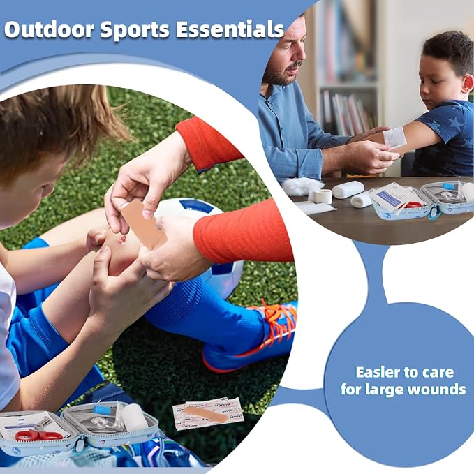 Small-First-Aid-Kit-for-Home-Car-Travel-Camping-Hiking-Kids, Mini Cute Portable - Image 5
