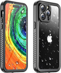 Jancane iPhone 14 Pro Max Waterproof Case, IP68 Underwater, Built-in Screen by Jancane