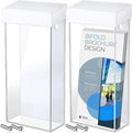 Remerry 2 Pieces Acrylic Outdoor Brochure Holder 4 x 9 Inch Waterproof Wall by Remerry
