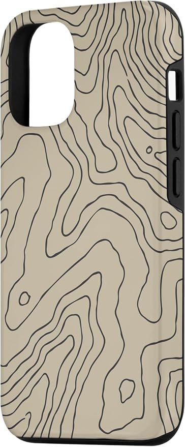 Coyote Country Guide Lines Topographical Contour Map Case - Image 2