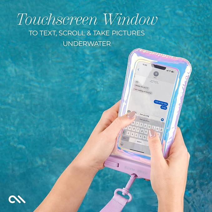 Case-Mate 2 Pack Soap Bubble IP68 Waterproof Phone Pouch - Image 4
