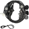 25FT Power Extension Cord 3 Prong, 16 Gauge SJTW 5-15R Cable Male Plug to by oviitech