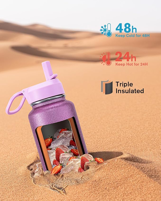 Coolflask Water Bottle 40 oz Insulated - Image 2