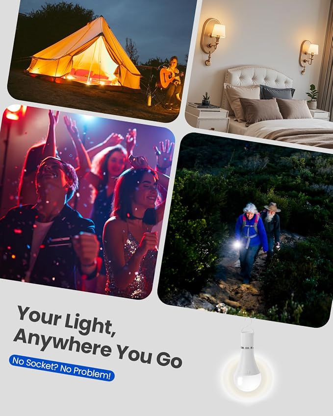 KINDEEP Rechargeable Light Bulbs - Image 9
