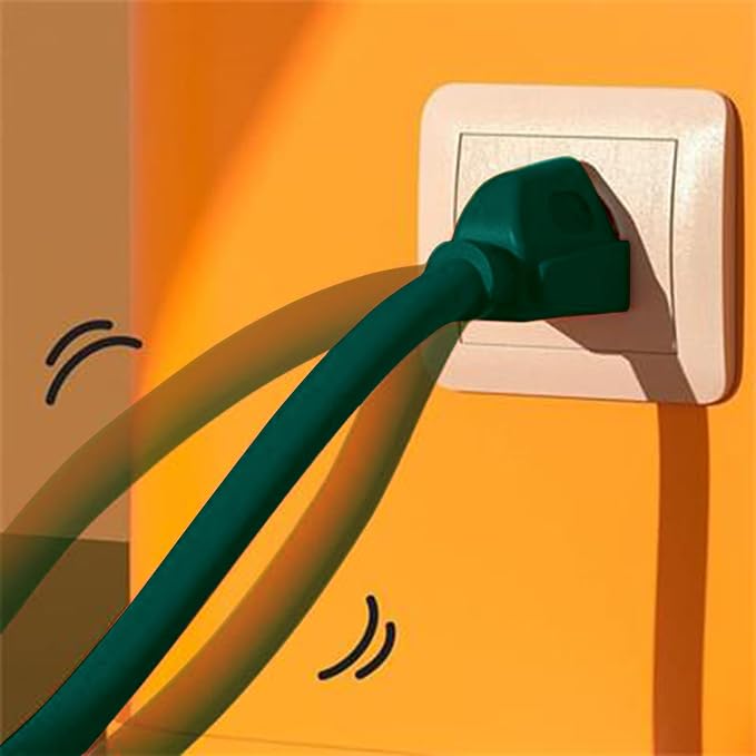 Outdoor Extension Cord Waterproof 50 FT, Flexible 100% Copper 3 Prong Extension - Image 5