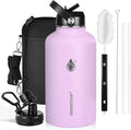 Insulated Water Bottle 64 oz, Triple Wall Vacuum Stainless Steel Water Bottles by Sendestar