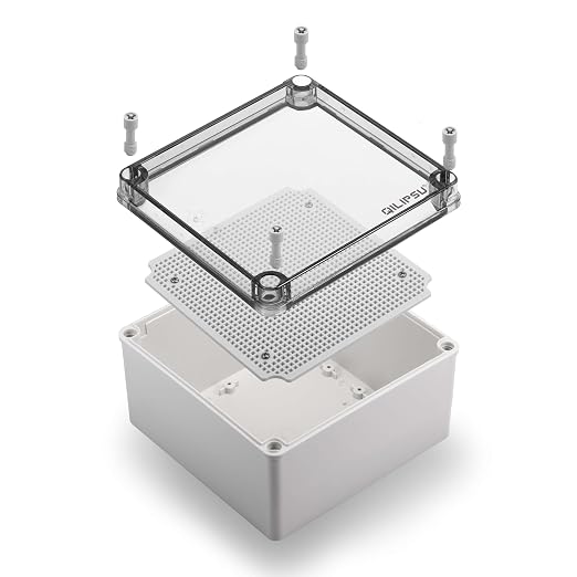 QILIPSU Outdoor Junction Box IP67 Waterproof Project Box ABS Plastic by QILIPSU