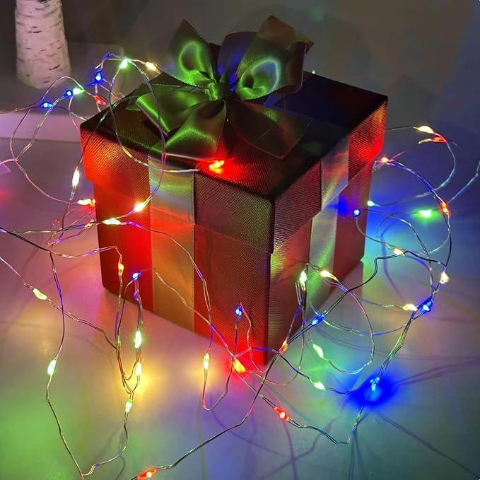 2-Pack Multicolor Fairy Lights Battery Operated - Image 3