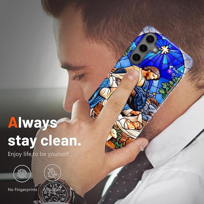 Compatible for Samsung Galaxy S25 FE 5G Case, Dual Layer Heavy Duty 2 in 1 - Image 6
