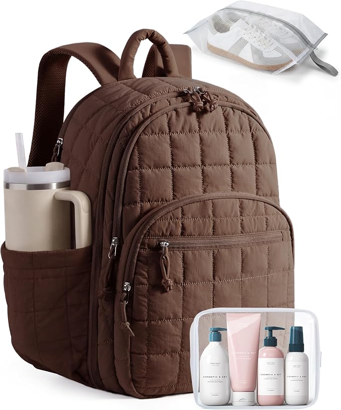 BAGSMART College Laptop Backpack, Travel Backpack by BAGSMART