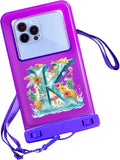 Personalized Initial Waterproof Phone Pouch Case by Unknown